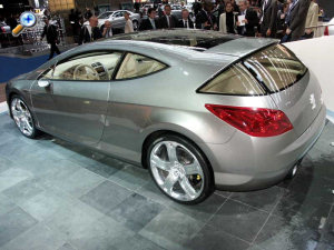 design extrieur de la Peugeot 407 Elixir